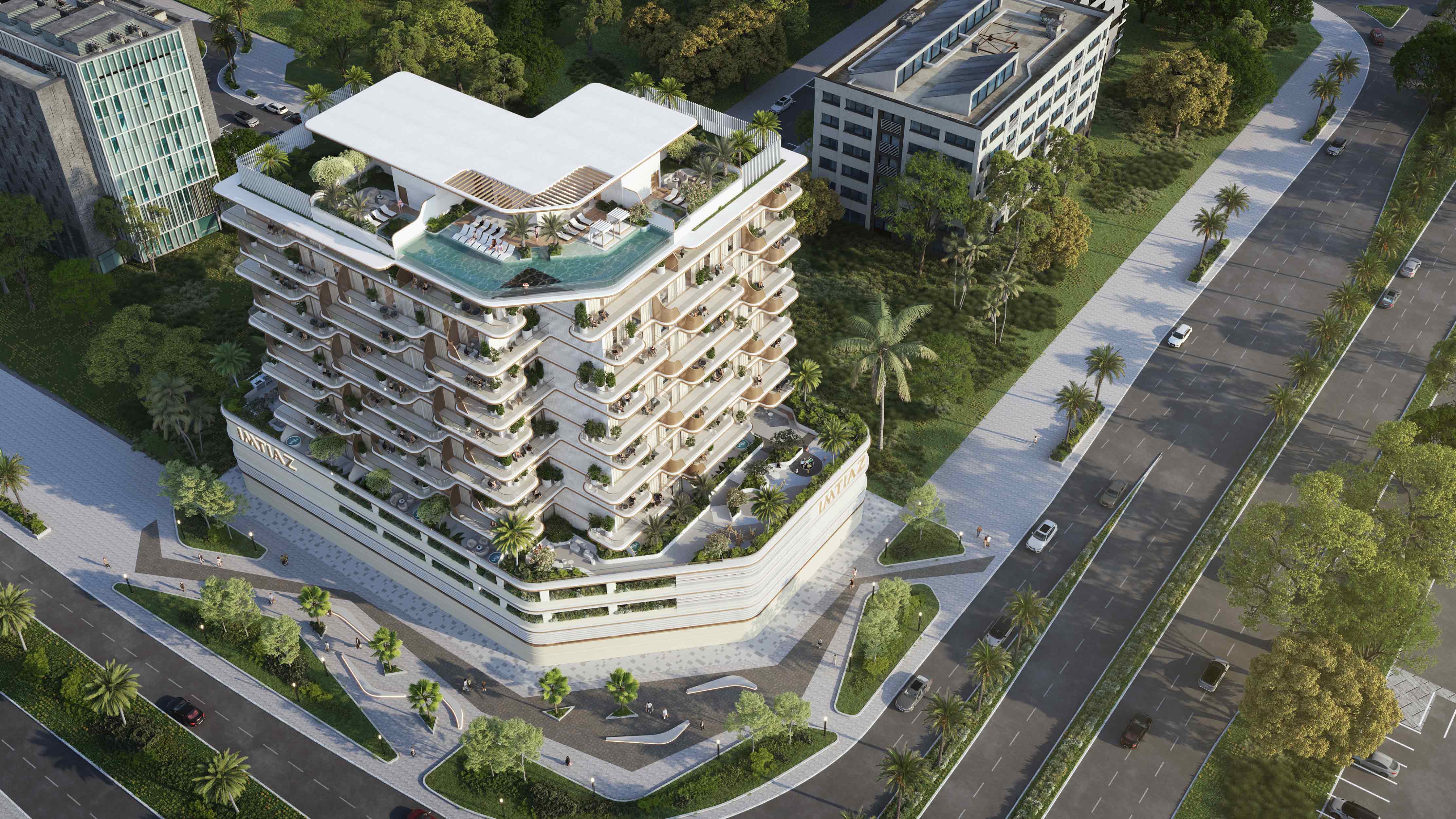 Sunset Bay Grand by Imtiaz: Roof